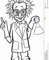 Scientist Coloring Pages To Print sketch template