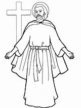 Jesus Christ Coloring Page  Free Printable Pages For Kids sketch template