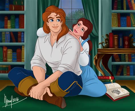 ADAM AND BELLE by FERNL on @DeviantArt | Disney beauty and the beast ...