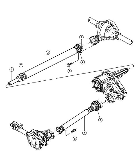 Parts Of A Drive Shaft Diagram