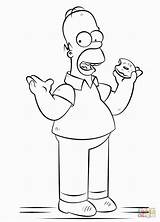 Homer Simpson Coloring Pages  Simpsons Drawings Drawing sketch template