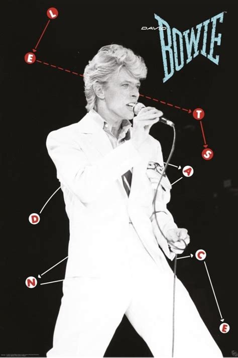 David Bowie Let's Dance Poster — Poster Plus Australia