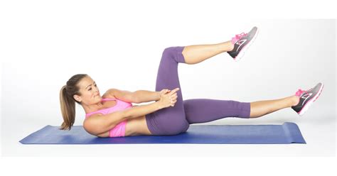 5-Minute Muffin-Top Workout | POPSUGAR Fitness