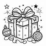 Christmas Gift coloring Page  Download Print Or Color Online For Free sketch template