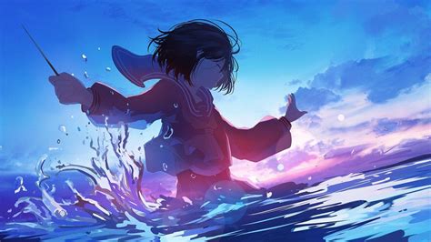 Anime Water Background - Anime Water Wallpapers | Bochkwasuhk