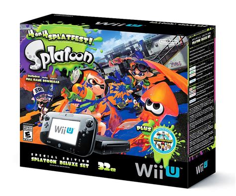 Wii U Special Edition Splatoon Deluxe Set is a Best Buy exclusive in North America | VG247