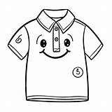 Polo Shirt Coloring Pages sketch template