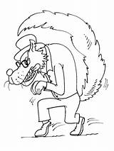 Bad Wolf coloring Page  Download Print Or Color Online For Free sketch template
