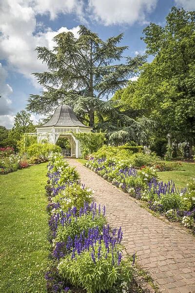 Pavilion in the rose garden of Zweibrucken Our beautiful Wall Art and ...