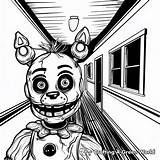 FNAF Coloring Pages  Free & Printable sketch template