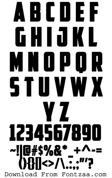 American Captain Font - Fontzaa - Exclusive Fonts Library