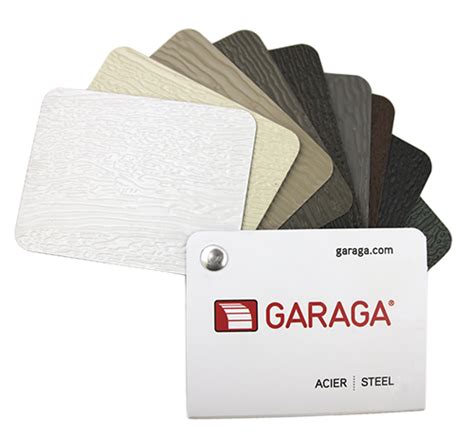 GARAGA Garage Door colors that correspond to GENTEK or RESIDENTIAL colors | Garaga