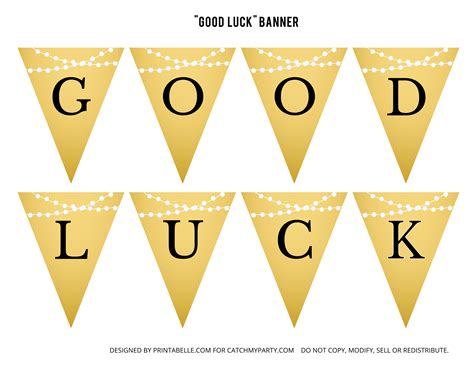 Free Gold Graduation Printables | Catch My Party