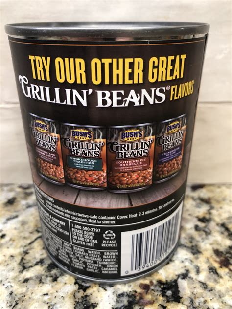 4 CANS Bush's Grillin' Baked Beans Honey Chipotle 21.5 oz Navy vegetarian 39400019251 | eBay