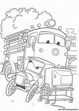 Printable Disney Cars Coloring Pages sketch template