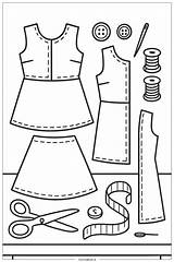46 Dress coloring Pages Free PDF & PNG Printables sketch template