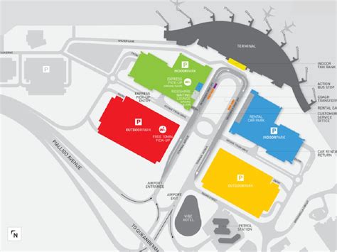 Canberra Airport | Parking maps