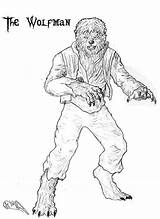 Goosebumps Werewolf Coloring Pages sketch template
