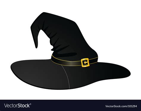 Wicked witch hat Royalty Free Vector Image - VectorStock