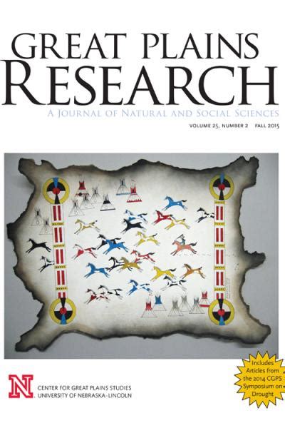 New issue of Great Plains Research focuses on climate change | Announce ...