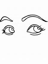 Coloring Pages About Eyes sketch template
