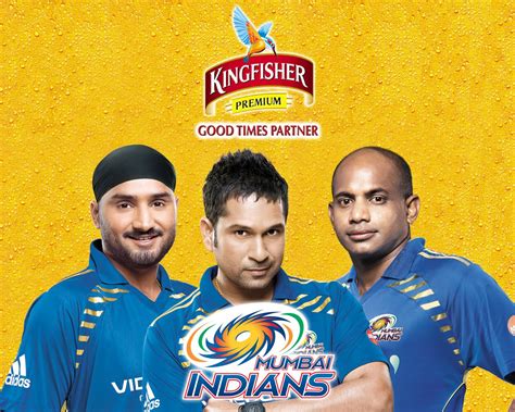 WALL PAPER OF IPL 2010: Mumbai Indian Posters from Kingfisher