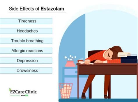 Estazolam Tablets: A Review of Uses and Side Effects - EZCare Clinic