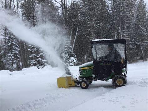 SNOW BLOWER INSTALL On JOHN DEERE X300 X500 SERIES (2016, 57% OFF