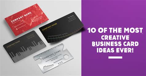 40 Most Creative Business Card Ideas Graphics Webmast - vrogue.co
