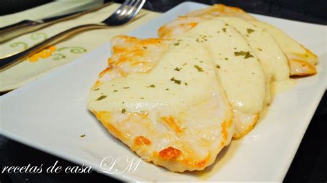 PECHUGA DE POLLO EN SALSA DE QUESO EN 5 MINUTOS DELICIOSO RÁPIDO Y ...