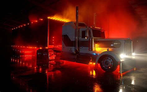 Kenworth light show! | Trucks, Big trucks, Kenworth trucks