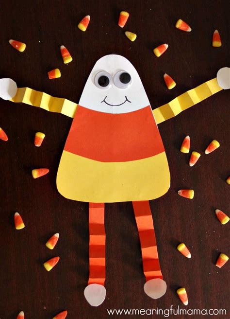 Candy Corn Man Fall Craft | AllFreeKidsCrafts.com