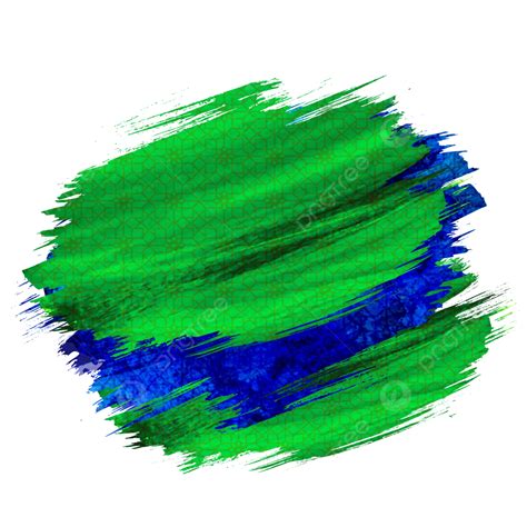 Blue And Green Watercolor Brush, Watercolor Brush, Green Watercolor Brush, Watercolor Brush ...