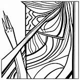 Abstract Art Coloring Pages · Creative Fabrica sketch template