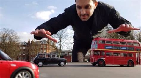 Magician Dynamo reveals secrets behind illusion shots - ITV News