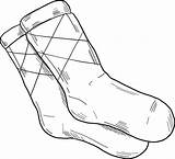 Socks coloring page  ColouringPages sketch template