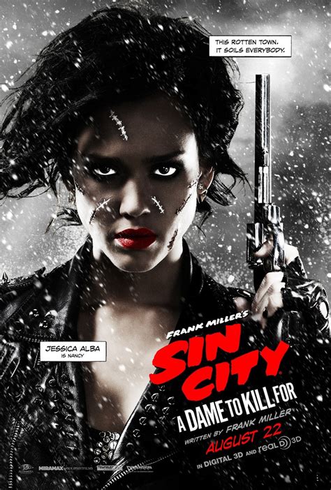 Jessica Alba Looks Tough as Hell in Poster for SIN CITY 2 — GeekTyrant