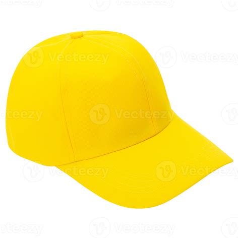 Yellow cap mockup cutout, Png file 8533999 PNG