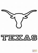 Longhorns Texas Team coloring Page  Free Printable Coloring Pages sketch template