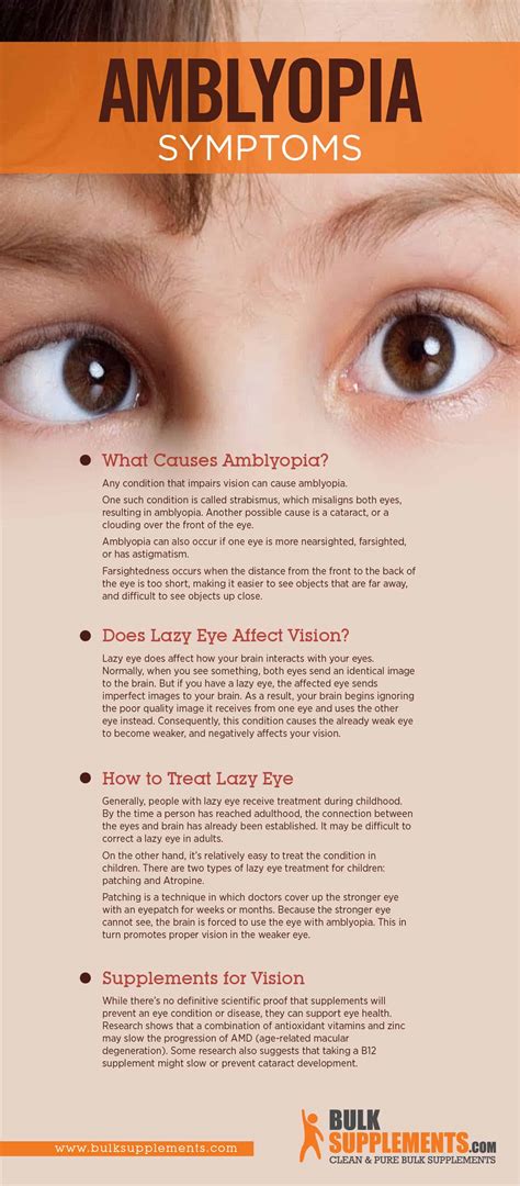 Amblyopia (Lazy Eye) Symptoms, Diagnosis, and Treatment