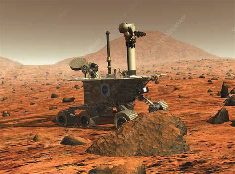 Mars Spirit rover - Stock Image - S610/0094 - Science Photo Library