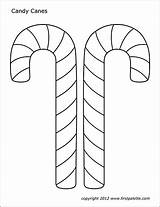 Candy Canes  Free Printable Templates & Coloring Pages FirstPalettecom sketch template