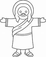 Free Jesus Coloring Pages sketch template