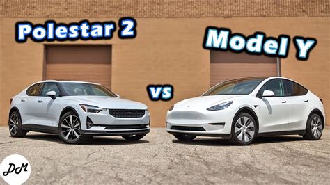 2021 Polestar 2 vs Tesla Model Y - YouTube