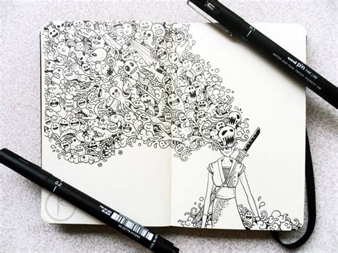 Beautifully Detailed Pen Doodles By Artist Kerby Rosanes | DeMilked