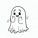 Fantasma Fazendo Careta Colorir Sketch Coloring Page sketch template
