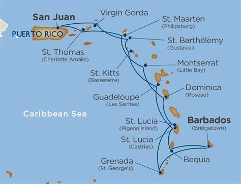 The Comprehensive Lesser Antilles voyage on Windstar Cruises