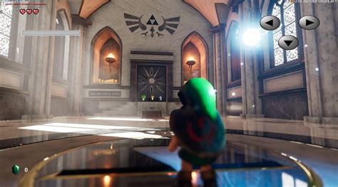 Zelda Ocarina Of Time Temple of Time HD recreated in Unreal Engine 4, available for download