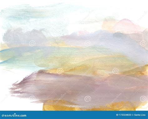 Abstract Artistic Painting Textures in Soft Pastel Colors. Stock Image - Image of abstract ...