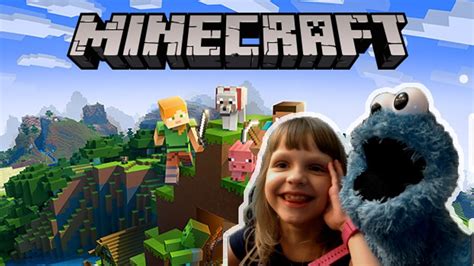 ЛИЗА в Minecraft Games On for Kids - YouTube